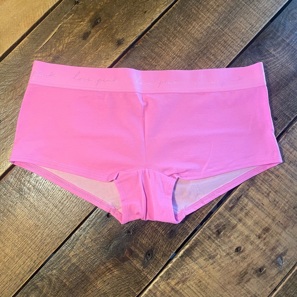 Victorias Secret Pink Boy cut shorts panties size Large - Picture 4 of 6